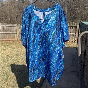 NWT Swim365 Swimming Top Built in Bra sz 40 Beach Tunic Top
Chlorine Resistant